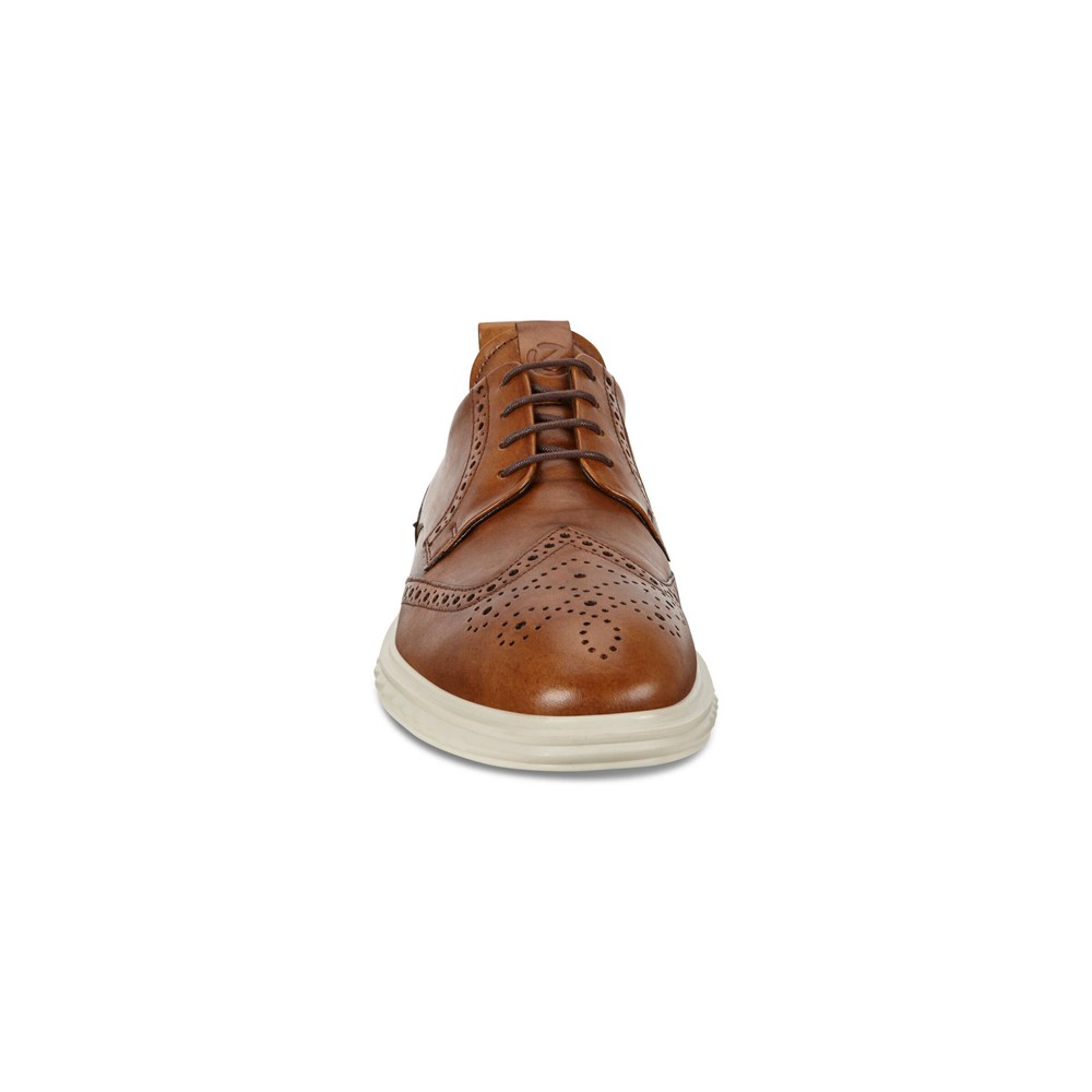 Zapatos Brogue Hombre - ECCO St.1 Hybrid Lite Wingtip - Marrom - VDW634978